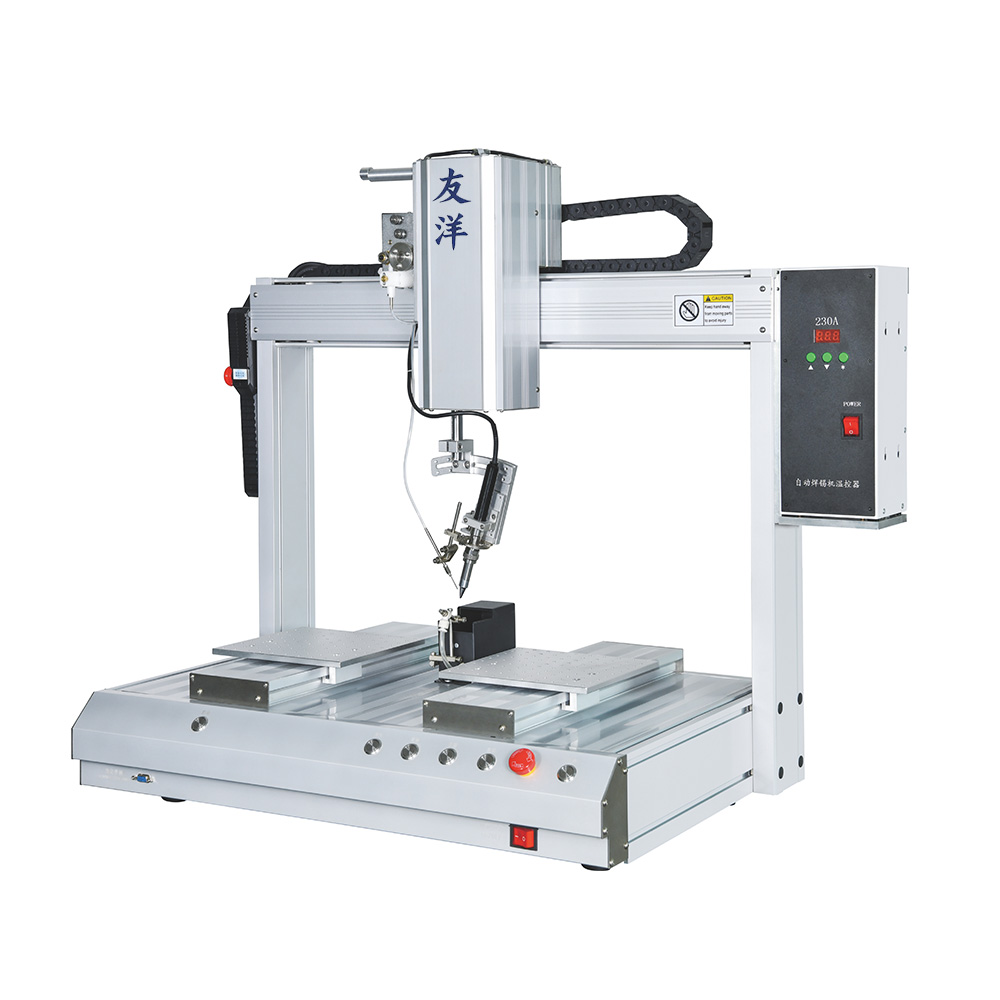 YY-HX6331T Double Station Automatic Soldering Machine