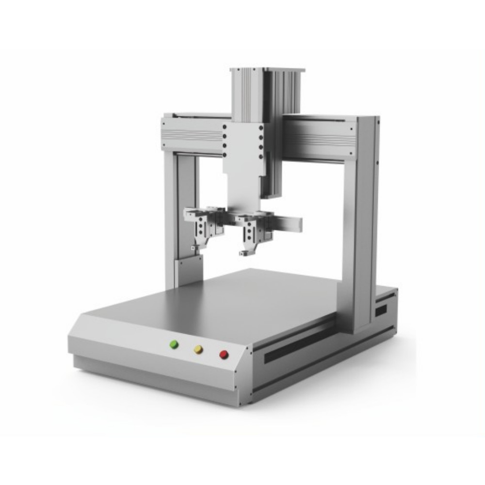 Y axis stationary dispensing machine