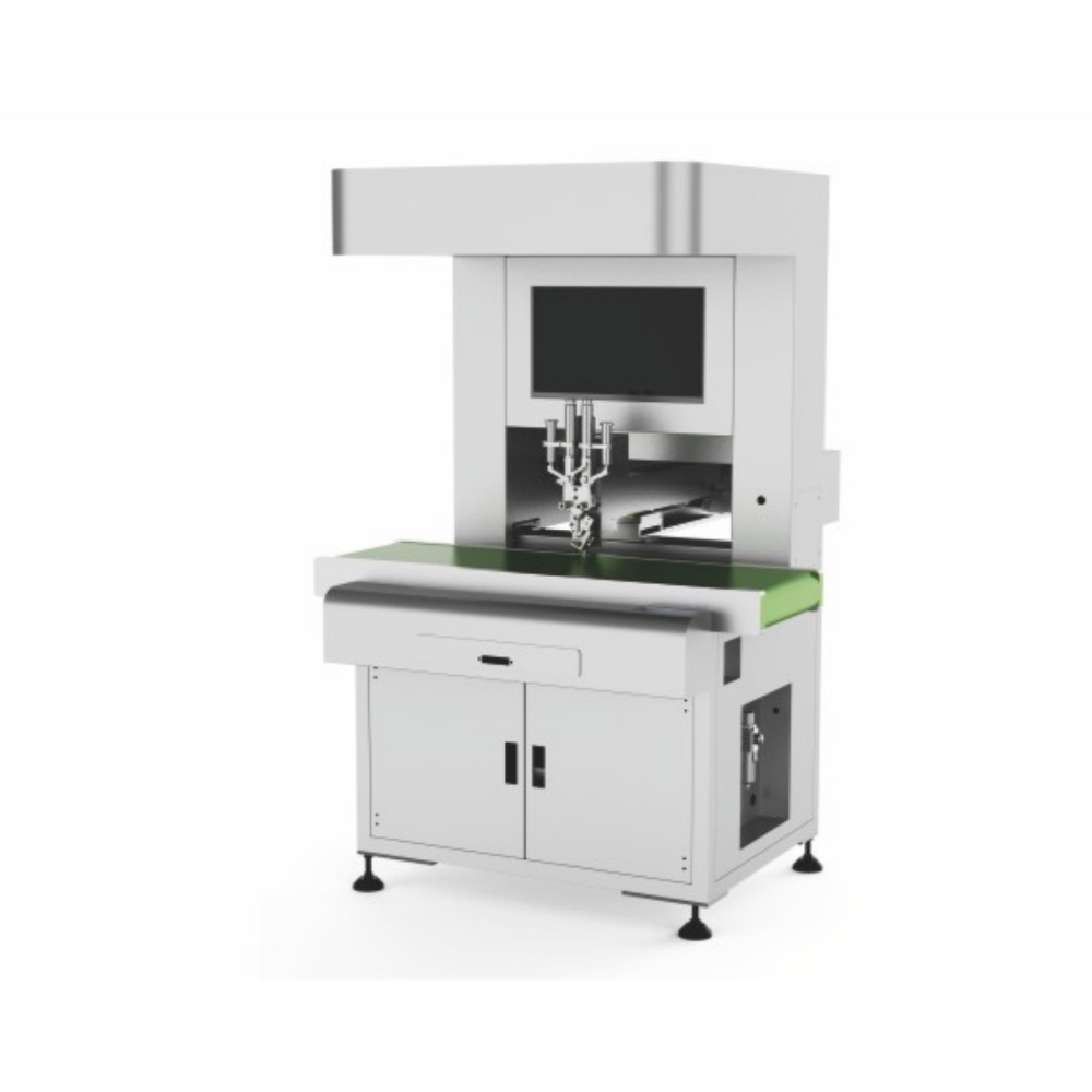 Assembly line visual dispensing machine